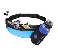 Ceinture de Course Running Belt Sac Banane de Sport Etanche Sacoche Running Belt Réglable Multi-Pochette Légère pour iPhone 12/11 Pro Max/11 Pro Téléphones Jusqu’à 6.8" pour la Course à Pied, Voyage