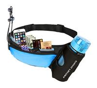 Ceinture de Course Running Belt Sac Banane de Sport Voyage Etanche Compatible avec l'iPhone XS Max/XS/XR/X/8 Plus,Samsung Galaxy S8 Plus/S8 Téléphone jusqu'à 6.5 Pouces pour Activités Extérieures