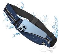 Ceinture de Course, Sacs Bananes De Sport, Sac Banane Sport de Course a Pied, Ceinture Running Pochette, Sacoche Running Belt Réglable, Ceinture de Course pour Homme et Femme (Cyan Tibétain)