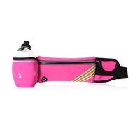 Ceinture de cyclisme réfléchissante à longueur réglable avec ou sans e téléphone, bouilloire en polyester, pochette pour téléphone, rose rouge