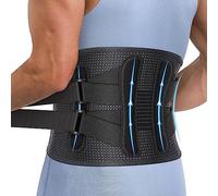 Ceinture de décompression Lombaire Respirante pour Homme et Femme, Corset correcteur de Taille pour Un soulagement immédiat des douleurs dorsales dues aux blessures, hernies discales et scolioses
