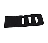 Ceinture de démarche pour transfert de patient, soutien réglable et respirant pour les personnes âgées et handicapées, confort et sécurité pendant les aides à la mobilité (Noir)