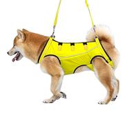Ceinture de fauteuil roulant pour chien - Gilet de vie pour chien sans respiration avec poignée - Levage des animaux de câblage occidental pour chiens âgés, âgés, handicapés ou blessés pour marcher