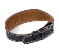Ceinture de fitness for hommes et femmes, ceinture levage en cuir PU, protection for haltérophilie(XL 130CM)
