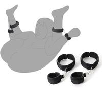 Ceinture de fitness Ny Lonogaoga, écharpe de cuisse d'exercice de Pilates, menottes pour l'interaction de couple de couple