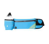 Ceinture de fitness réfléchissante réglable en polyester imperméable pour la course à pied, le cyclisme, 4 couleurs vives réfléchissantes, Couleur bleue., With a kettle