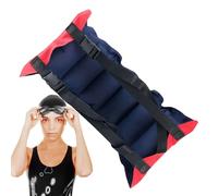 Ceinture de flottaison de natation, enveloppe gonflable en toile PVC 265 g | Ceinture réglable portable rouge de 74 cm | Un didactique flexible fournit un soutien aquatique pour prin