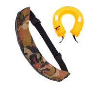 Ceinture de flottaison gonflable pour adultes, outil réfléchissant réglable avec sifflet, aide de survie pour homme et femme, pêche en plein air, kayak, planche à pagaie