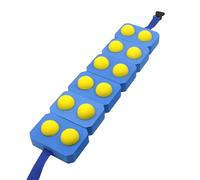 Ceinture de flottaison réglable - Équipement de piscine élastique ergonomique, doux pour et adultes, débutants, tour de taille de 76,2 à 101,6 cm, 2 blocs de mousse | Aérobic aquatique