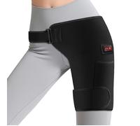 Ceinture de hanche chauffante lumière rouge 660nm, 3 niveaux de température, bandage cuisse avec thérapie infrarouge
