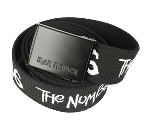Ceinture de Iron Maiden - Logo - pour Unisexe - noir Standard