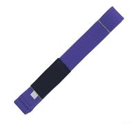 Ceinture de jiu-jitsu brésilien avec manchon à rayures pour entraînement et compétition officielle (A 4 Violet)