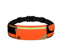 Ceinture de jogging aérée avec lignes réfléchissantes - Rangement sûr - Grand pour les accessoires pendant les exercices de soirée - Saut sans sac, a