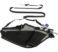 Cintura da jogging 70-130cm x 23cm colore nero/grigio Trixie