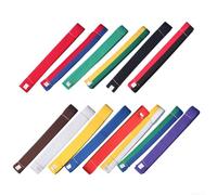Ceinture de Judo 280cm Coton-Polyester pour durable Ceinture(Green-blue) | Âme en feutre de coton, excellente tenue de , remplissage dense, sécurité accrue, usage fréquent