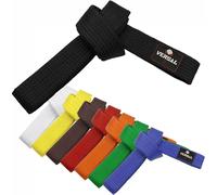Ceinture De Karaté Pour Arts Martiaux,100 % Coton,Ceinture De Classement Professionnel Pour Judo,Bjj,Taekwondo,Jiu Jitsu.[B772]