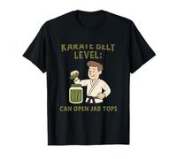 Ceinture de karaté pouvant ouvrir les couvercles des bocaux fantaisie arts martiaux T-Shirt