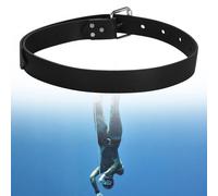Ceinture de lestage de plongée, ceinture réglable pour apnée, ceinture de plongée avec boucle inox à libération rapide, sangle en silicone 51,2 in pour homme et femme, pour pêche sous marine
