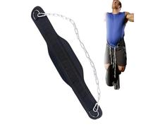 Ceinture de levage, ceinture accroupie | Ceinture de levage lestée avec chaîne en acier - Accessoire de musculation robuste pour pull-up bodybuilding