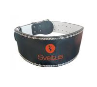 Ceinture de levage cuir Sveltus Noir 125 cm Unisex