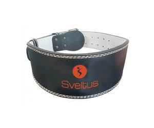 Ceinture de levage cuir Sveltus Noir 125 cm Unisex