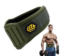 Ceinture de levage de poids - Matériaux Squats Ceinture | powerliftingss - Levier - Ceinture de gym - Ceinture extrême en cuir véritable pour les athlètes de construction de fitness hommes et femmes
