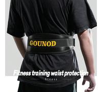 Ceinture de levage professionnelle de gym en EVA, ceinture de musculation réglable pour le dos, ceinture de soutien de fitness pour hommes, accessoires de gym Noir S,Noir M,Noir XL,Noir LEVA