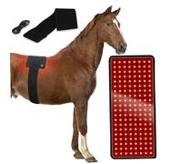 Ceinture de lumière rouge portable portable dispositif de lumière rouge soulagement la douleur réparation des tissus musculaires USB rechargeable pour chiens, chevaux, chats, animaux compagni
