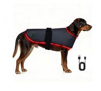 Ceinture de luminothérapie rouge pour animaux Coussin chauffant infrarouge 660 nm et 850 nm pour chiens et chats,orthèse dorsale ajustable avec 272 LED,3 modes,rechargeable par USB-C,minuterie 15 min