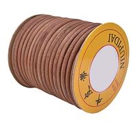Ceinture de machine à coudre en cuir - Sangle durable à grain épais avec une excellente élasticité, 20 mètres de long pour les machines ménagères et surloc, y compris Butterfly (type 2)