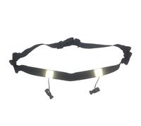 Ceinture de marathon avec poches d'hydratation - Ceinture de course numérotée | Ceinture élastique et respirante pour l'entraînement, le cyclisme, bande élastique de 90 x 2 cm