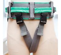 Ceinture de marche en maille respirante 3D avec boucles de jambe for le transfert en fauteuil roulant, écharpe de levage du patient, capacité de 80 kg(Extra Large)