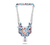 Ceinture de marche pour tout-petits - Casque sans choc - Coussin de tête de sécurité pour enfants - Casque de sécurité pour la marche - Ensemble ceinture de marche pour enfant (ours bleu et blanc 2)