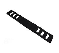 Ceinture de marche rembourrée pour transfert de patient, aide au levage respirante pour personnes âgées et handicapées, ceinture d'assistance à la mobilité (Noir)