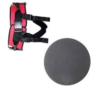 Ceinture de marche renforcée avec disque de transfert de preuve, charge élevée pour personnes âgées et soignantes, aide au transfert pour le dos du soignant