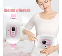 Ceinture De Massage Chauffant Électrique, Massage Vibrant, Soulage Les Douleurs Menstruelles, Massage De La Taille Et De L'abdomen