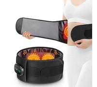 Ceinture de Massage Chauffante Pour Douleur Lombaire Sans Fil, Massage Du Dos, Shiatsu, Ceinture De Soutien Lombaire, Soulage Le Mal De Dos, Sciatique, Lombalgie, Douleur Menstruelle Coussin Chauffant