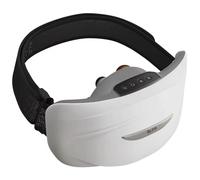 Ceinture de massage chauffante rechargeable - Masseur abdominal sans fil Bianstone, soulagement de la douleur, amincissement et relaxation, massage + compresse chaude,White