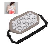 Ceinture de Massage D'acupuncture pour Soulager le Stress et Réduire la Douleur avec Tapis D'acupression, Pratique et Pratique, Adaptée à la Maison, au Bureau et aux Voyages