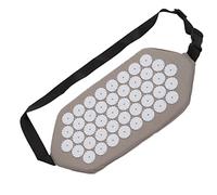 Ceinture de Massage de l'acupression pour le Stress et la Réduction la Douleur - Soulagez Tension à Taille et au Dos - Tissu en Coton Pur Matériau d'abs pour Maison, Bureau, Voyager