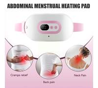 Ceinture De Massage ?Lectrique Chauffant Et Vibrant, Soulage La Douleur De La Taille, Soulage Les Douleurs Abdominales Et Menstruelles, C2j8