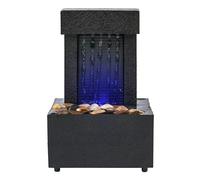 Ceinture de méditation Éclairage LED Fontaine de bureau apaisante, Cascade d'intérieur Miniature Life