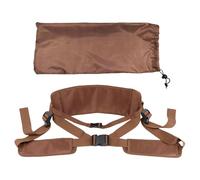 Ceinture de méditation ergonomique réglable en nylon pour correction de posture assise confortable
