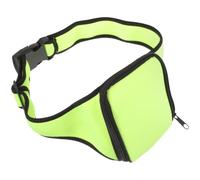 Ceinture de Micro Portable Réglable Poche et Boucle Solide | Polyester Vert, Port Mains Dégagées, pour Orateurs et Guides Touristiques, Usage Scène et Visite