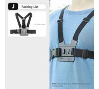 ceinture de montage de sangle de poitrine pour Insta360 X3 Gopro 11,accessoires de harnais de caméra pour iPhone- J-D76980343