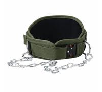 Ceinture de Musculation Ceinture D Haltérophilie Ceinture de Levage Ceinture de Dips avec Chaîne en Fer et Boucle Rapide Maintien Lombaire et Noyau