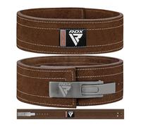 Ceinture de musculation en cuir RDX Marron S