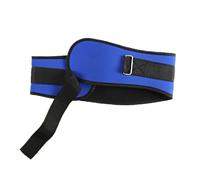 Ceinture de musculation for hommes et femmes, haltère, entraînement du dos, gymnastique, Squat Dip, attelle poignet dynamophilie Pour Haltérophilie Bodybuilding(Blue,XL)