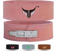 Ceinture de musculation - Mytra Fusion - Rose - Cuir véritable - Ajustement parfait - Durabilité exceptionnelle