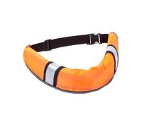 Ceinture de natation - Ceinture de flottaison gonflable gonflée à l'air, équipement de sécurité flottant réglable | Voyage compact - Support de taille de sauvetage de la vie, outil d'aide à la